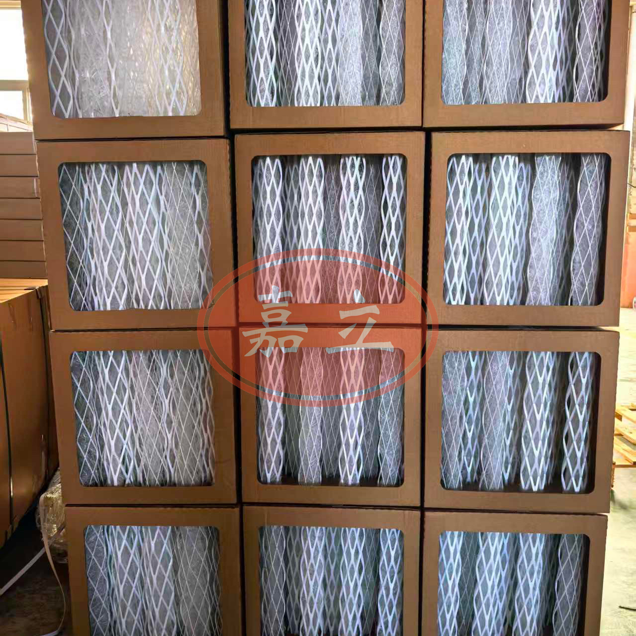 高阳3D柱型漆雾过滤收集器