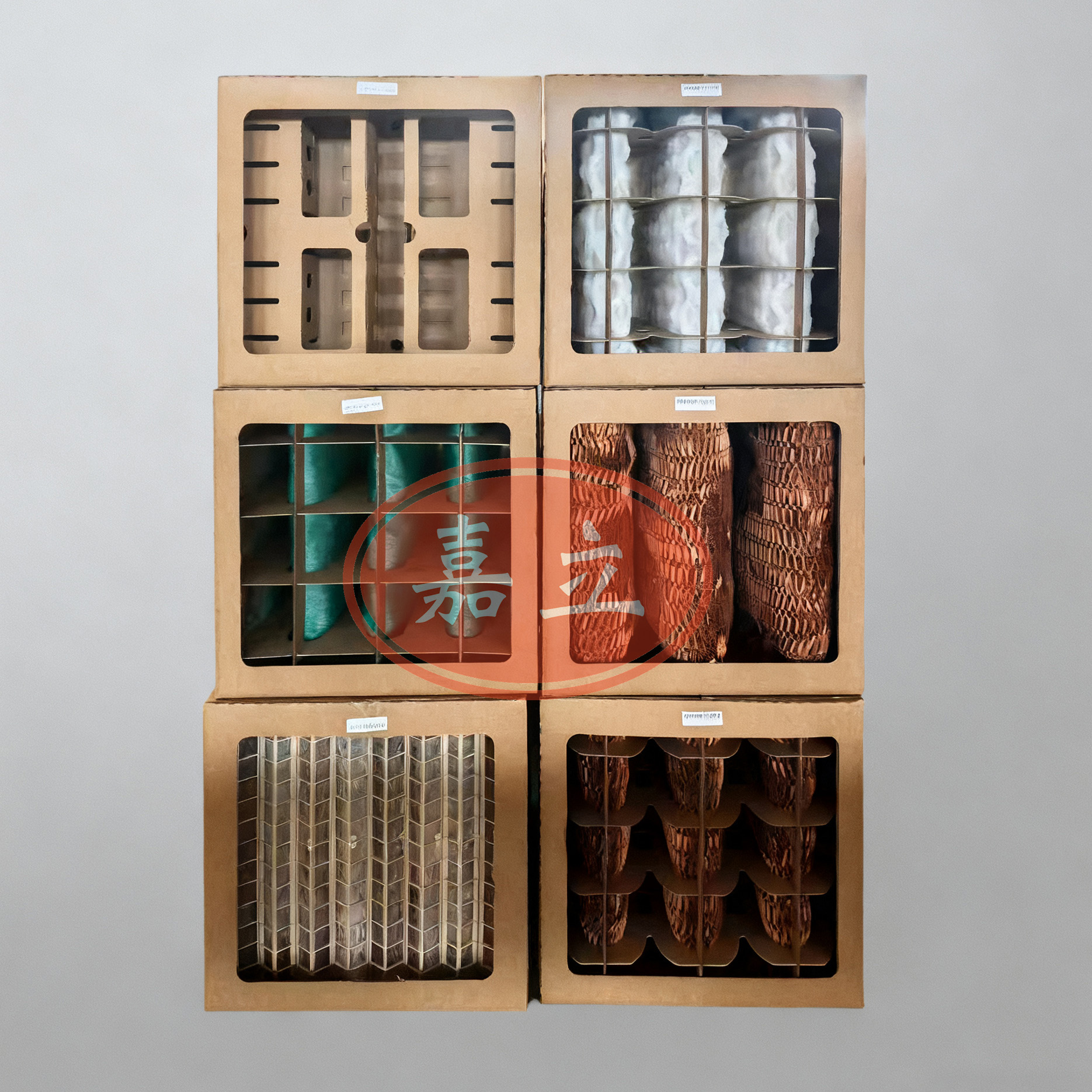 高阳纸盒式漆雾过滤纸箱